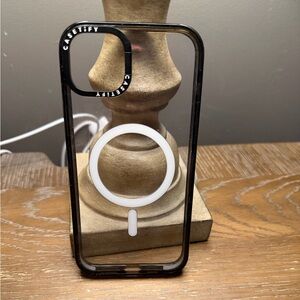 Casetify Black and White Phone Case
